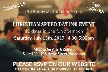 Christian Speed Date Event