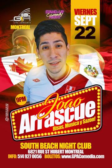 Joao Arrascue Stand Up Comedy