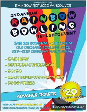 2nd Annual Rainbow Bowling Event