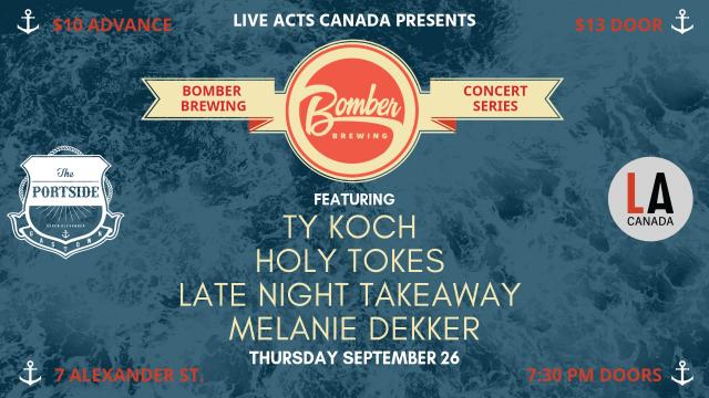 Bomber Brewing Concert Series // Ty Koch and Guests