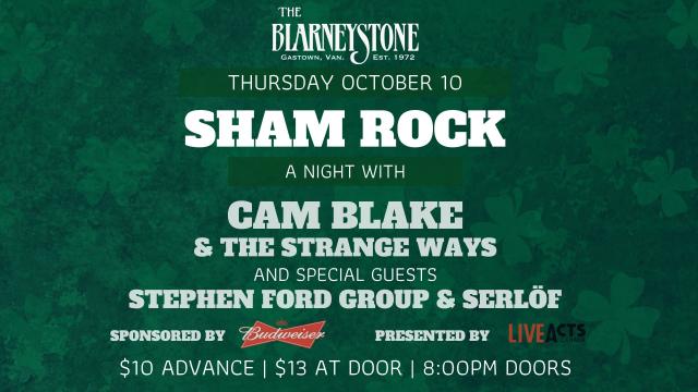 A Night With Cam Blake + Guests at the Blarney Stone
