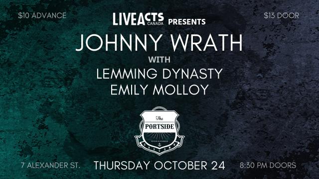 Johnny Wrath + Guests at the Portside Pub