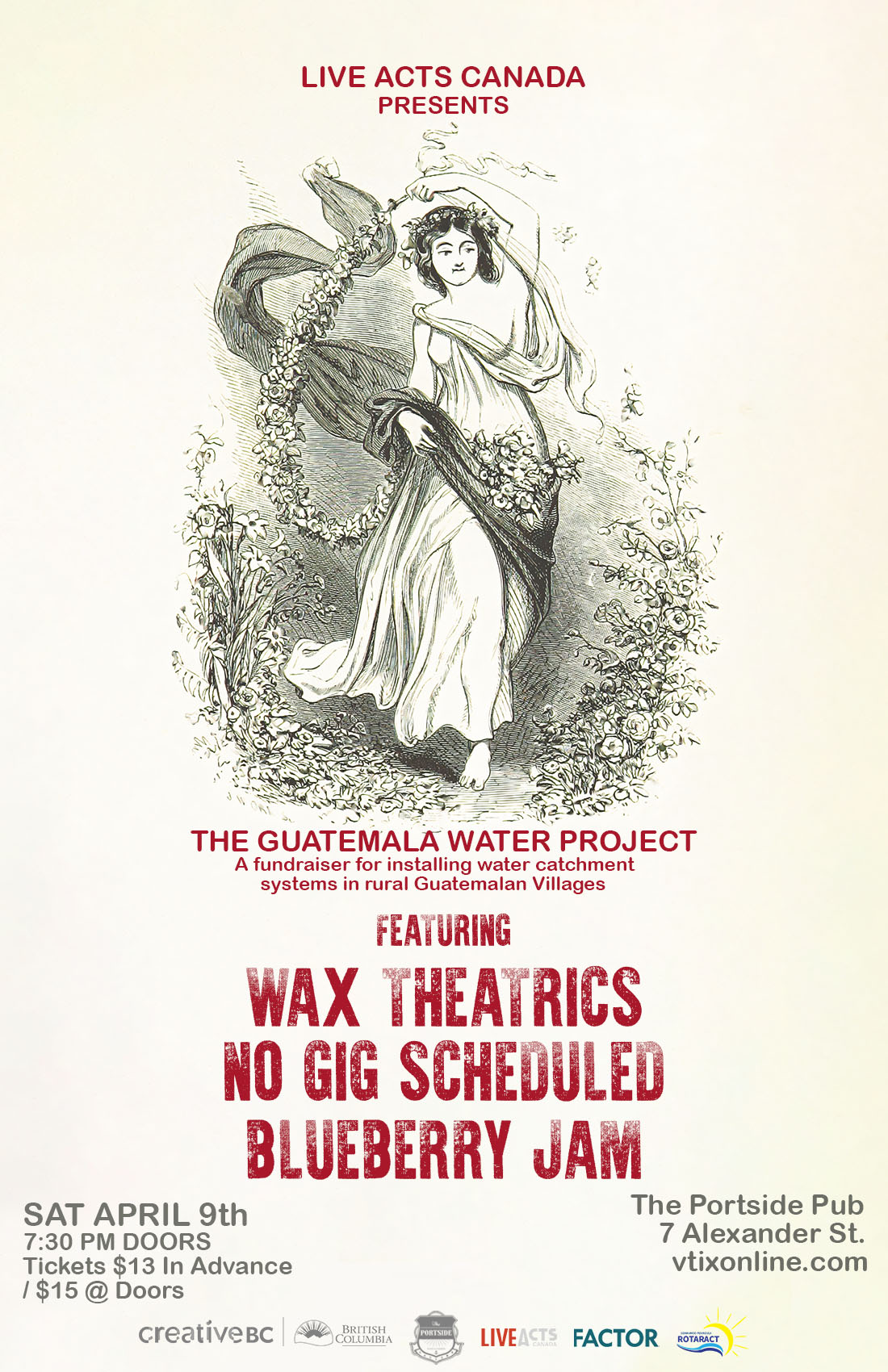 The Guatemala Water Project - Wax Theatrics + Guests @ Portside