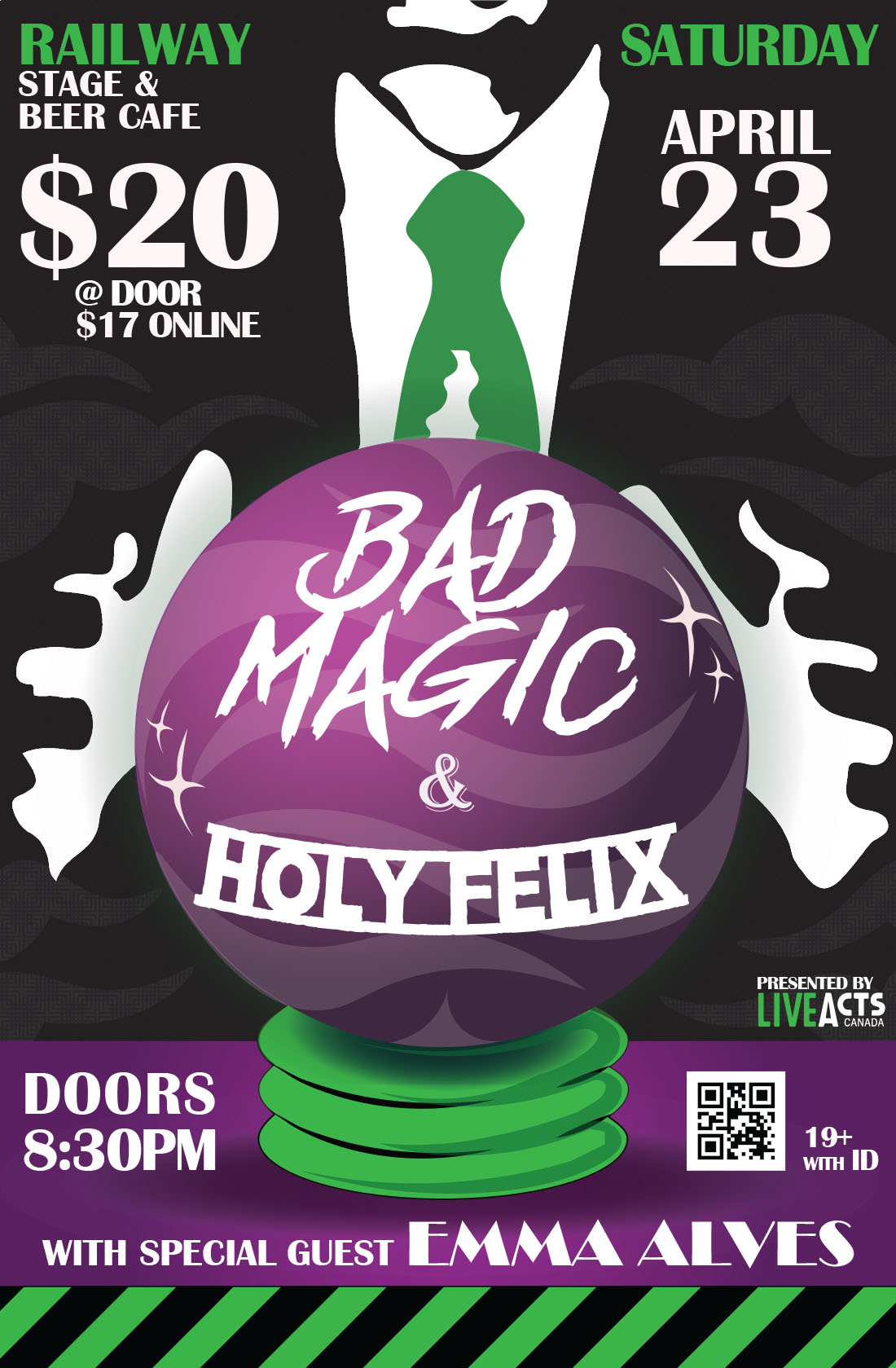 Bad Magic With Special Guests, Holy Felix and Emma Alves