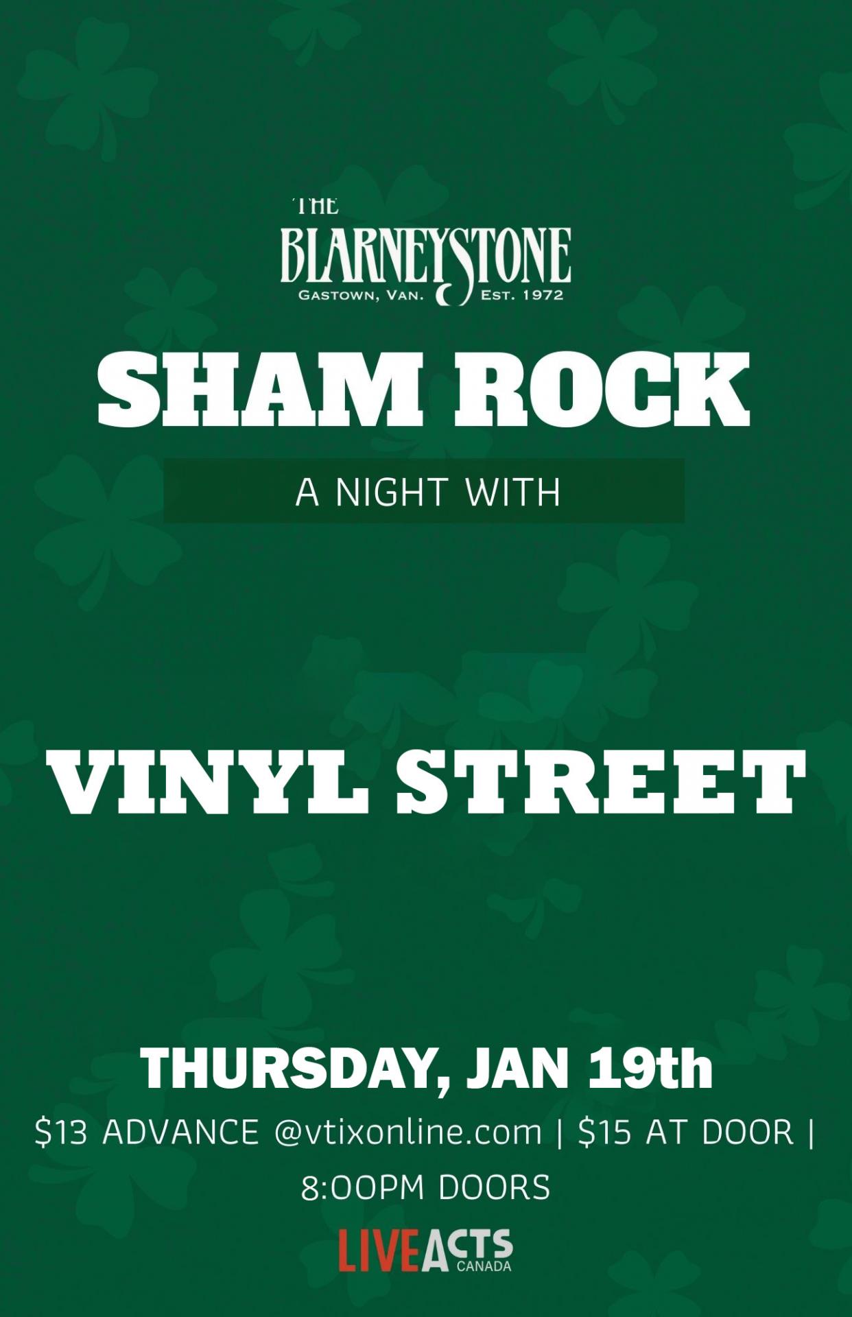 Blarney Stone Presents - A Night With Vinyl Street 