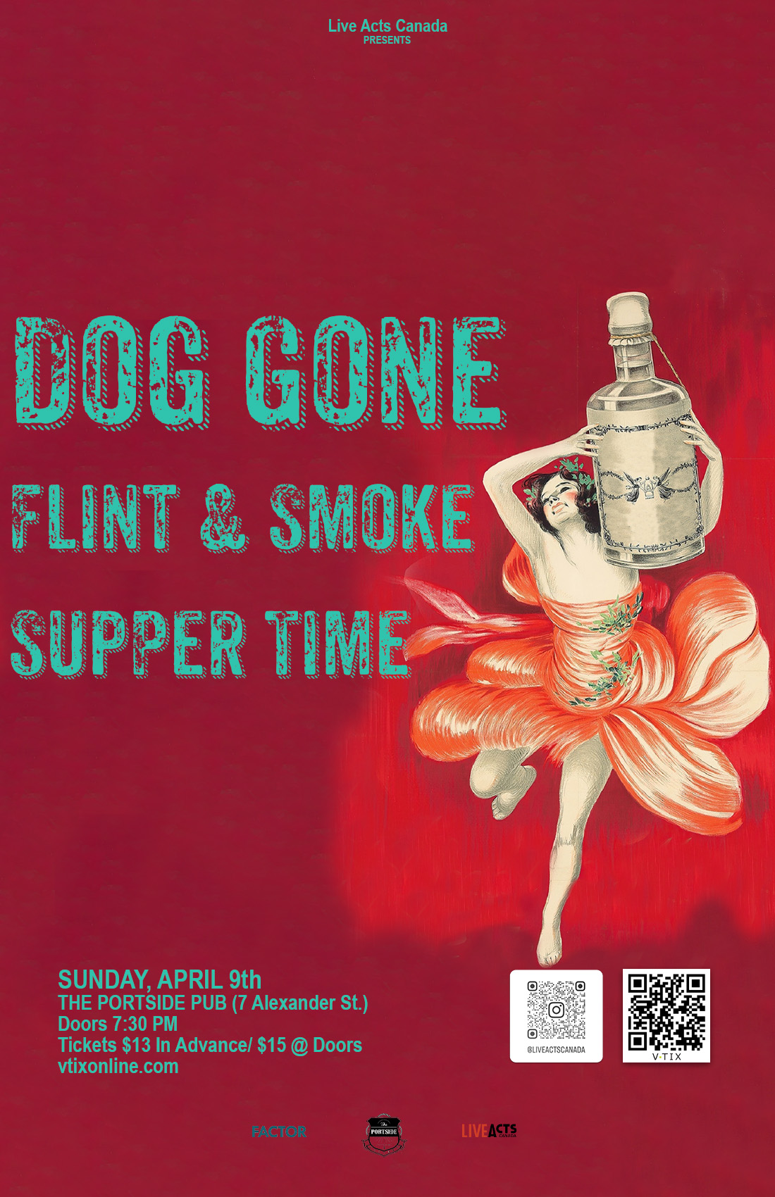 Dog Gone with Special Guests Flint & Smoke and Supper Time