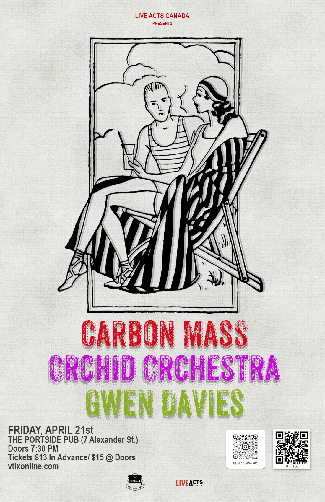 Carbon Mass with Special Guests Orchid Orchestra and Gwen Davies