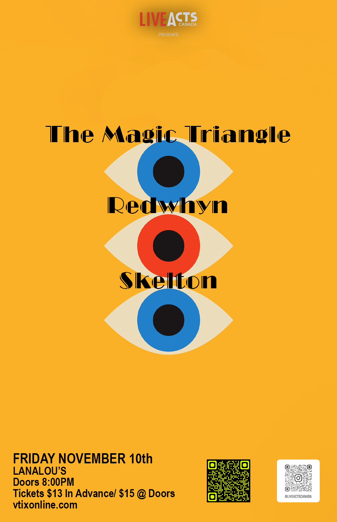 The Magic Triangle with Special Guests Redwhyn and SKELTON