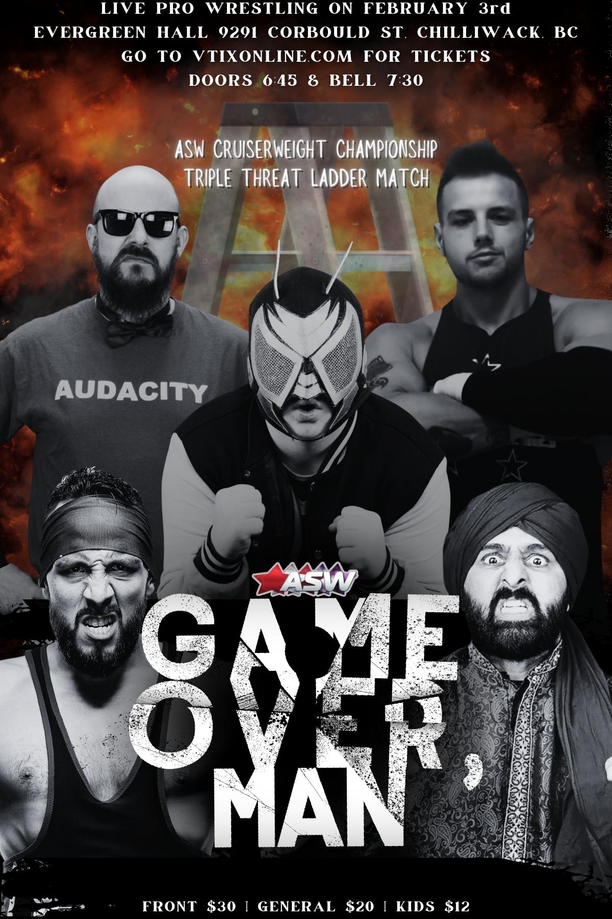 All Star Wrestling presents Game Over, Man!