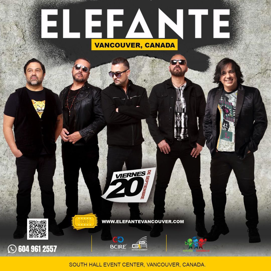 ELEFANTE EN CONCIERTO VANCOUVER