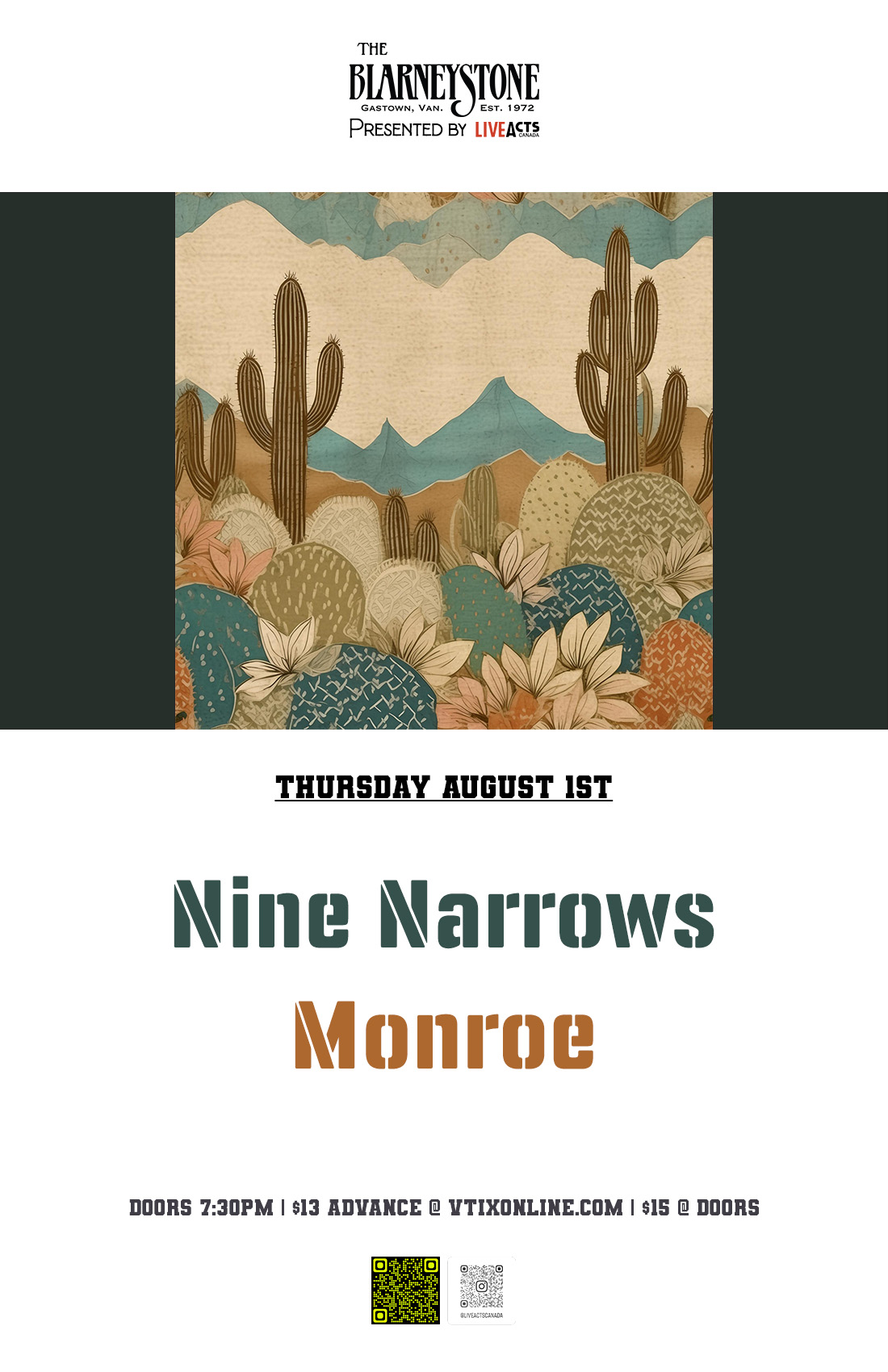 Nine Narrows w/ Monroe