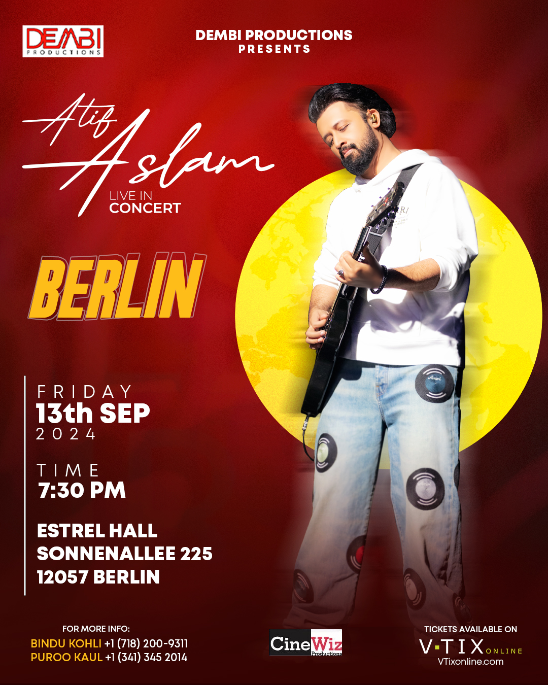 Dembi Productions presents Atif Aslam Live