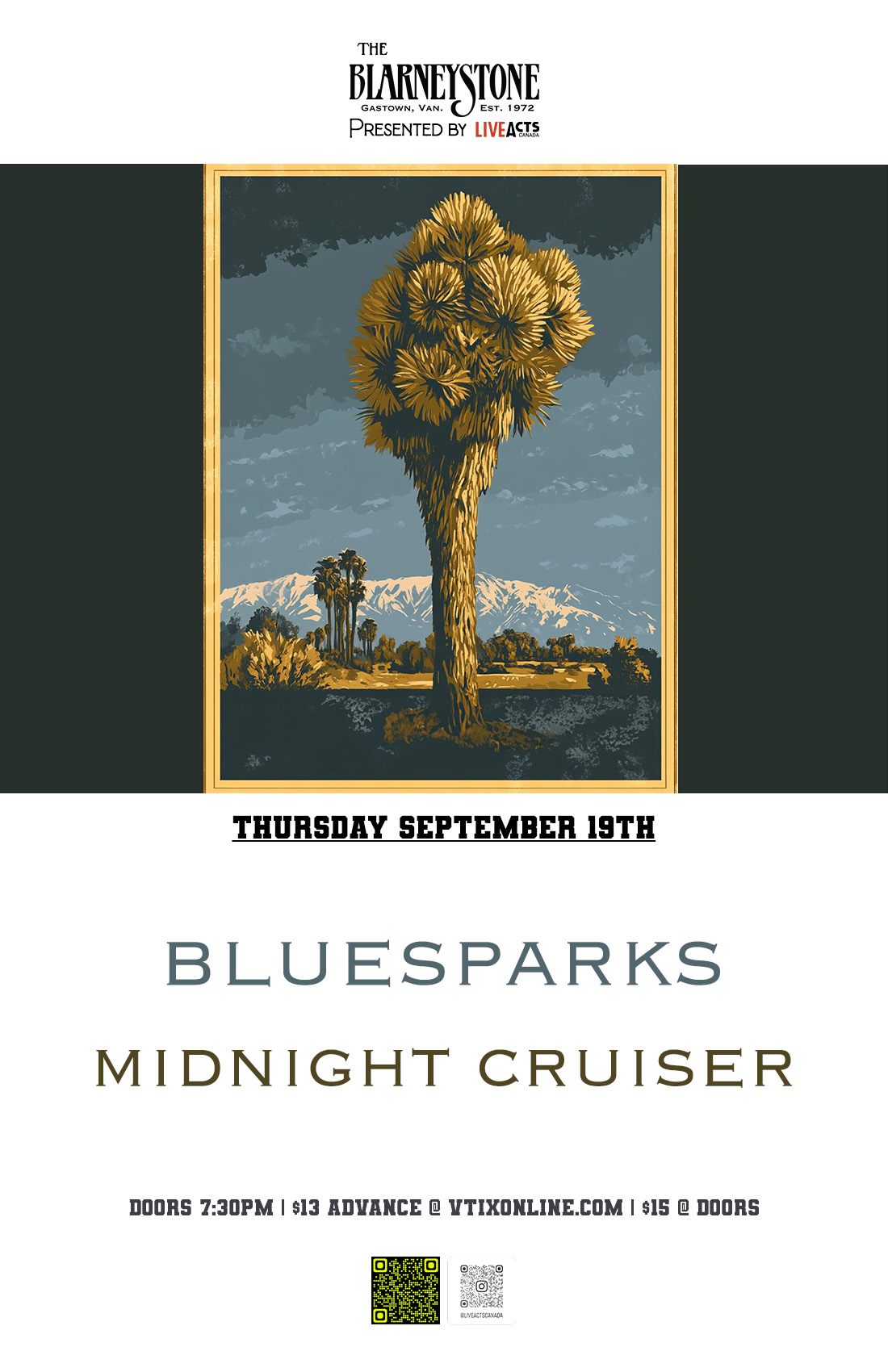 Bluesparks w/ Midnight Cruiser