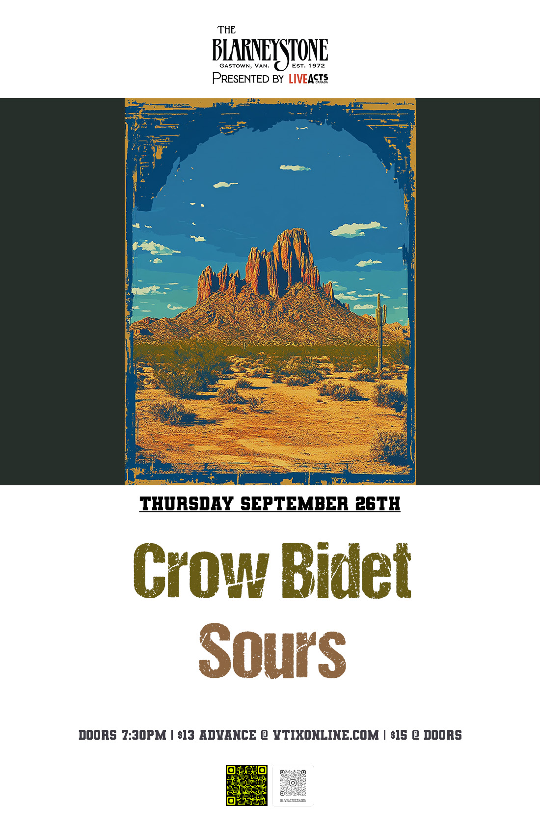 Crow Bidet w/ Sours