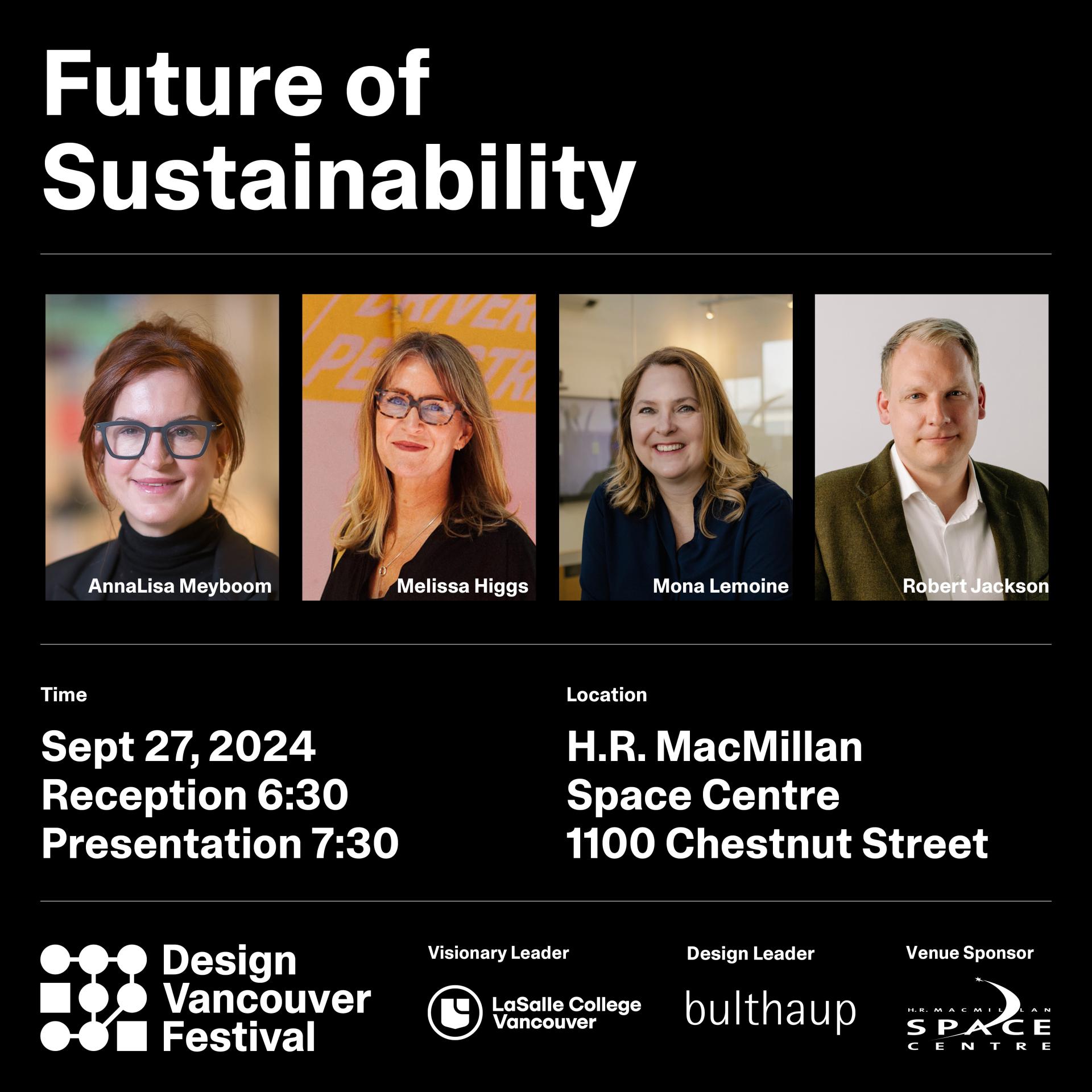 FUTURE OF SUSTAINABILITY