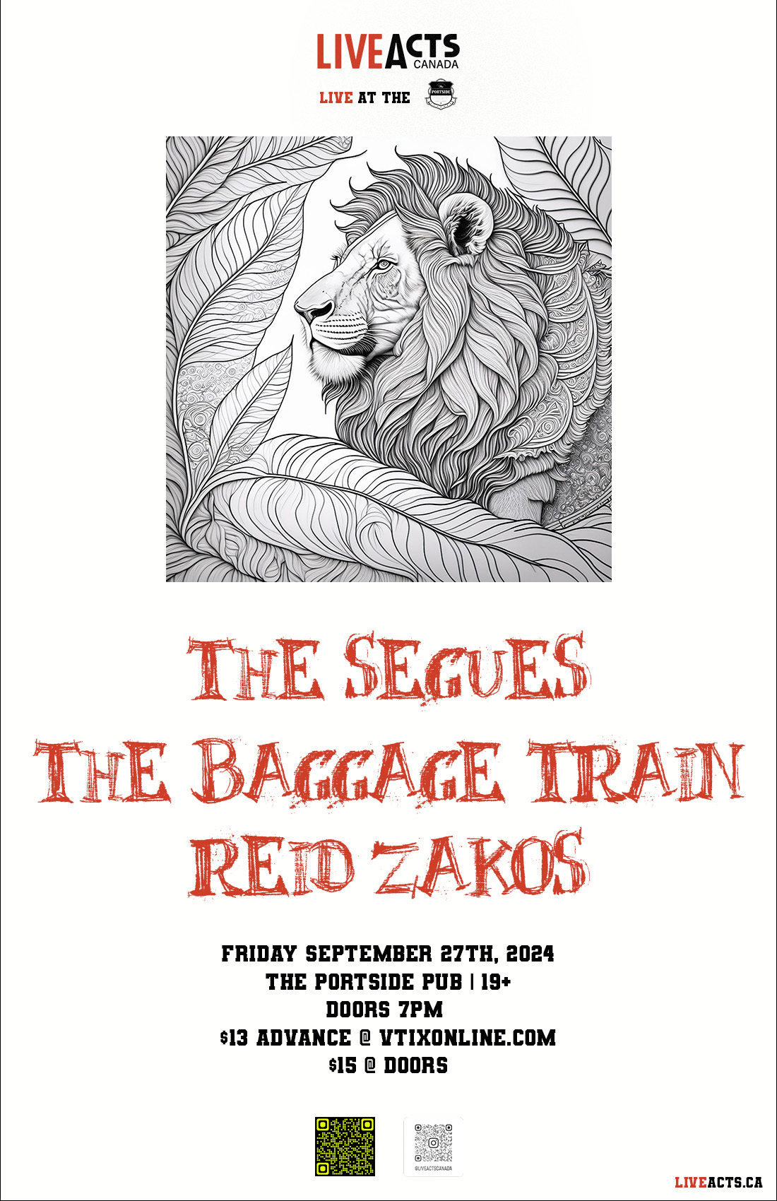 The Segues w/ The Baggage Train, Reid Zakos