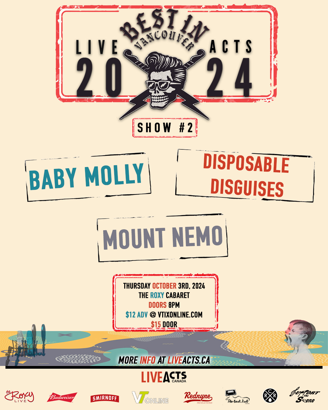 Best In Vancouver Show #2: Baby Molly, Disposable Disguises, Mount Nemo