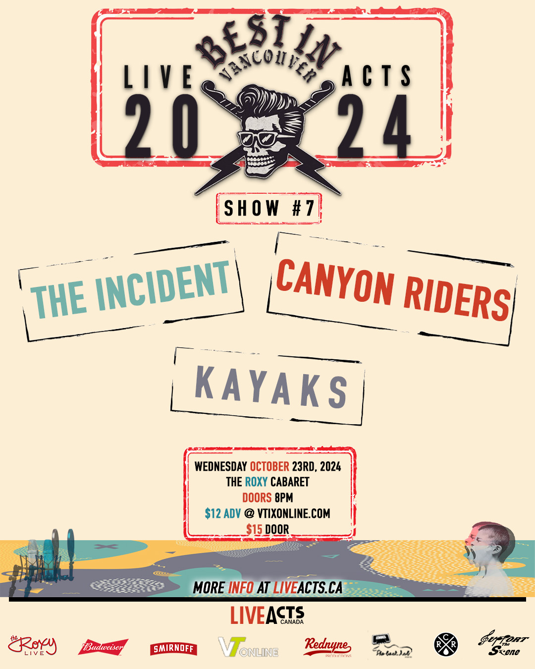 Best In Vancouver Show #7: The Incident, Canyon Riders, Kayaks