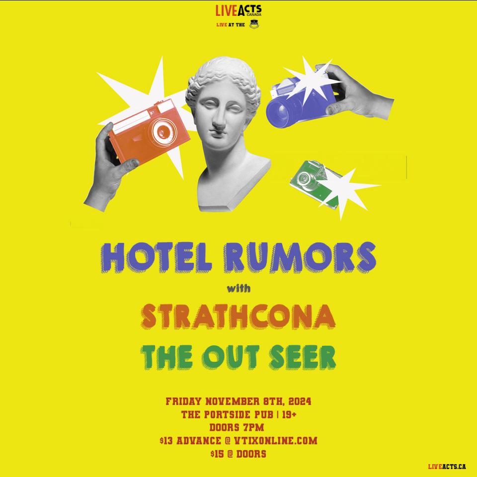 Hotel Rumors w/ Strathcona, The Out Seer