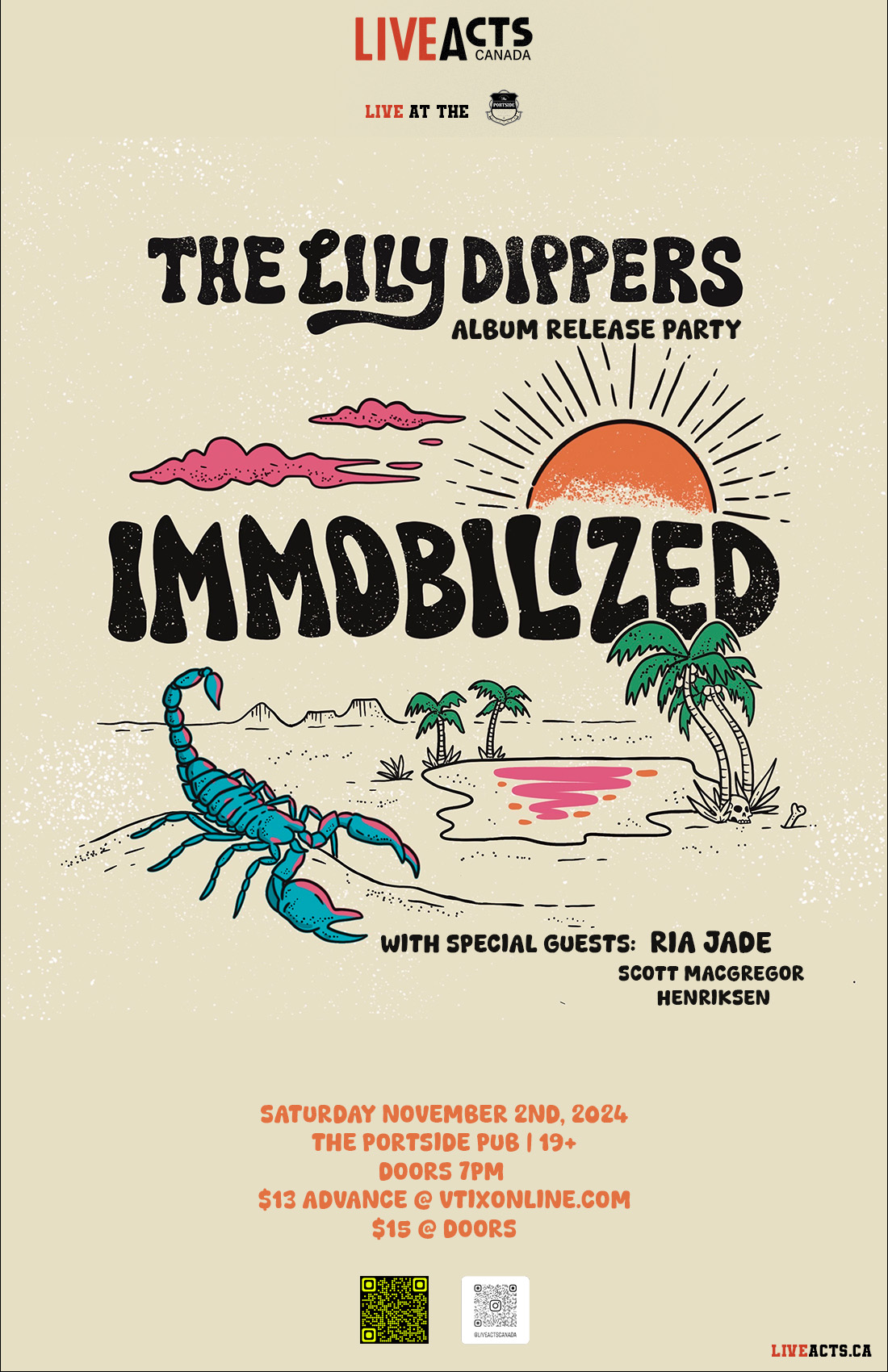 The Lily Dippers Album Release Party w/ Ria Jade, Scott Macgregor Henriksen