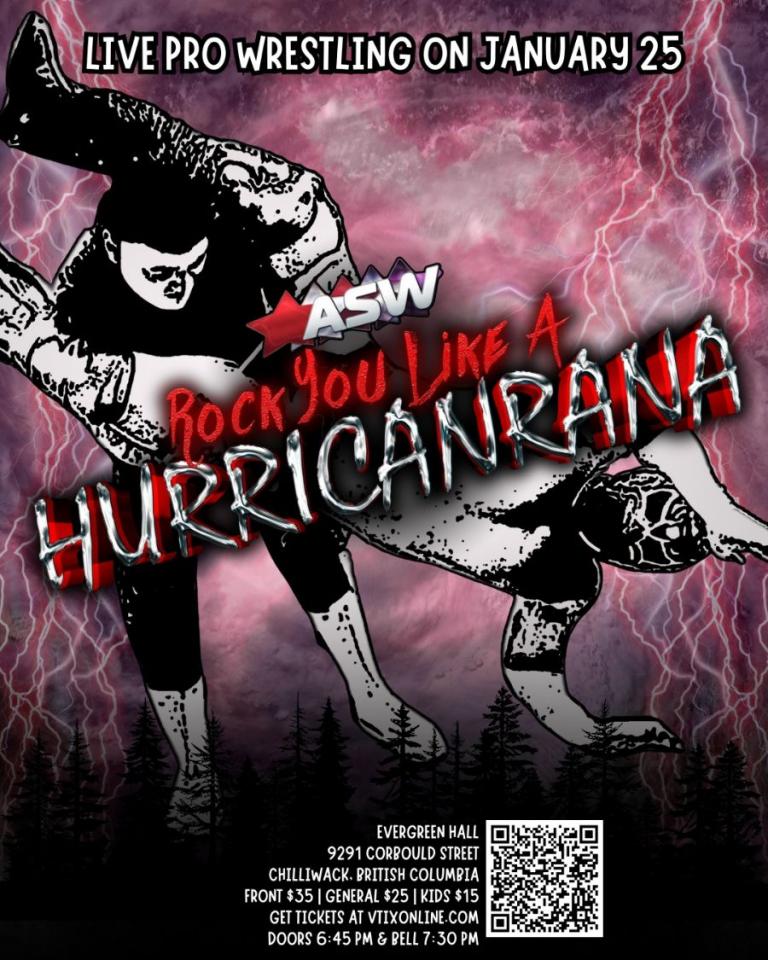 ALL STAR WRESTLING PRESENTS ROCK YOU LIKE A HURRICANRANA