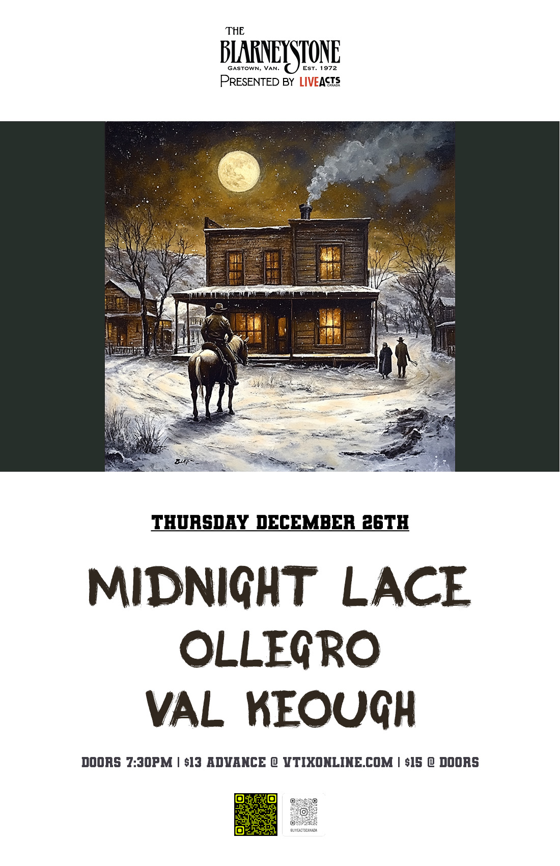 Midnight Lace w/ Ollegro, Val Keough