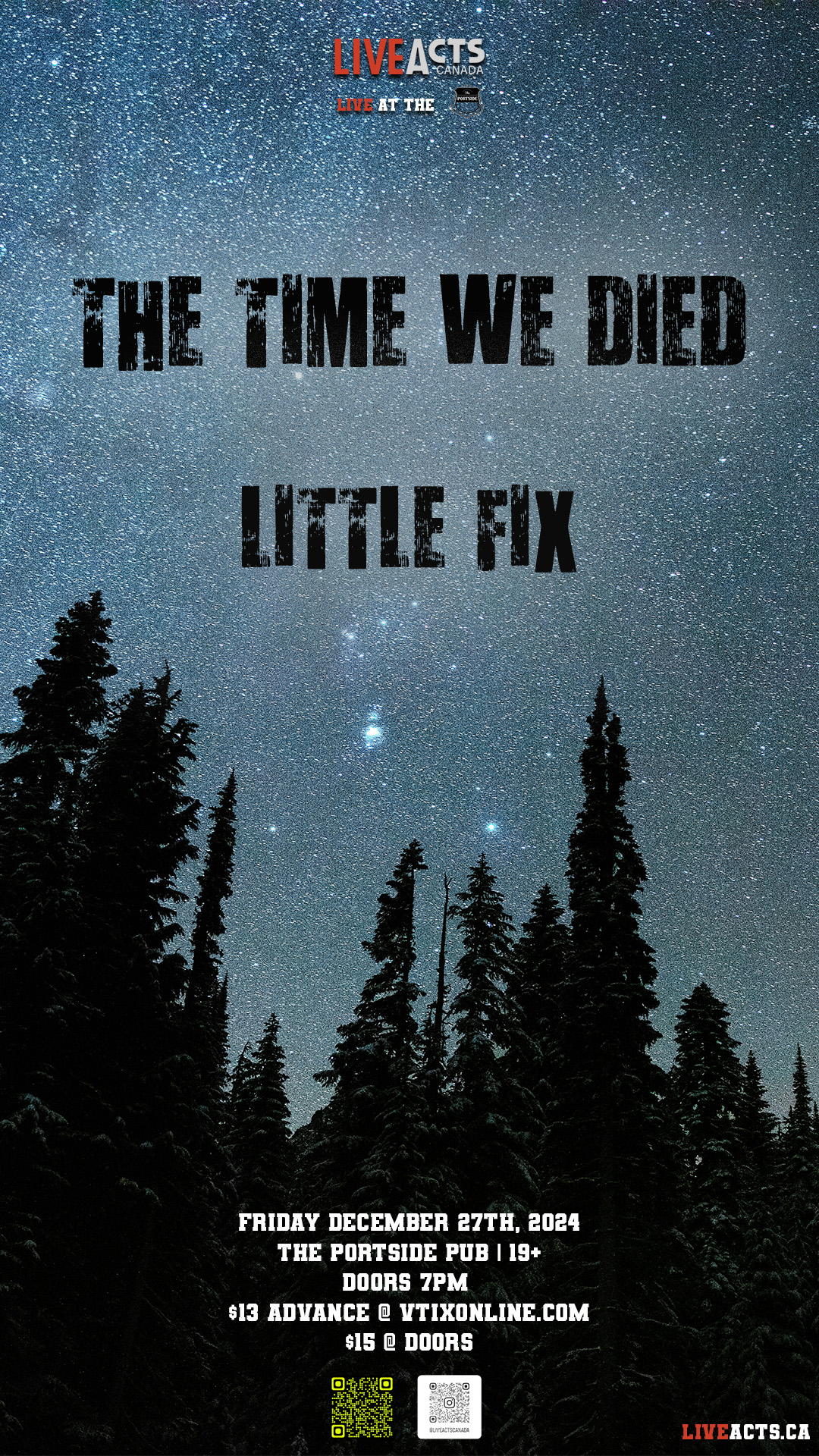 The Time We Died w/ Little Fix