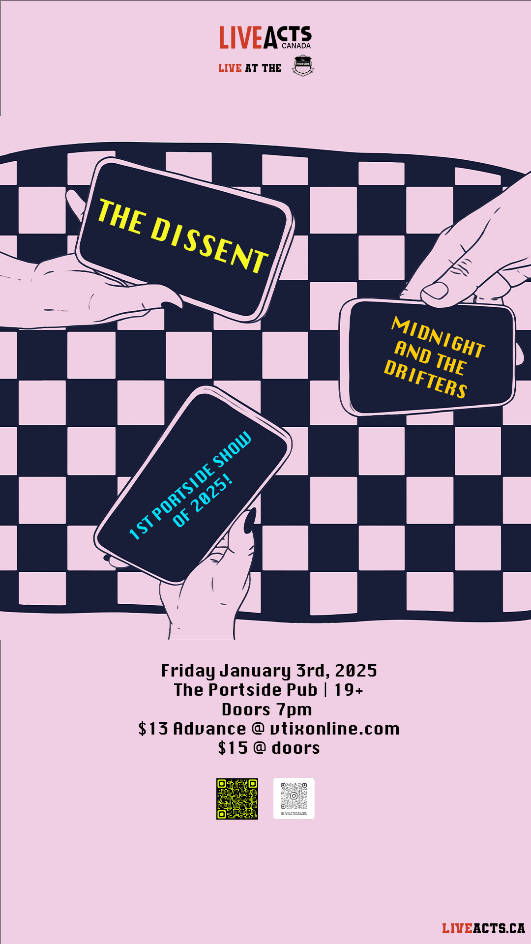 The Dissent w/ Midnight and the Drifters