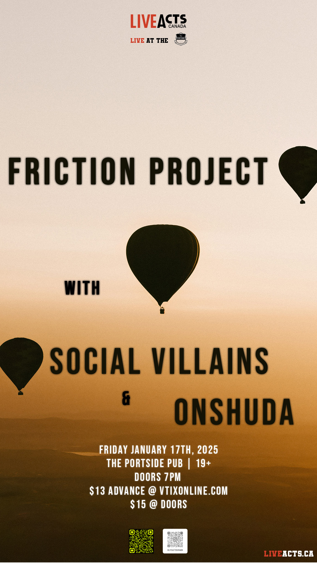 Friction Project w/ Social Villains, Onshuda