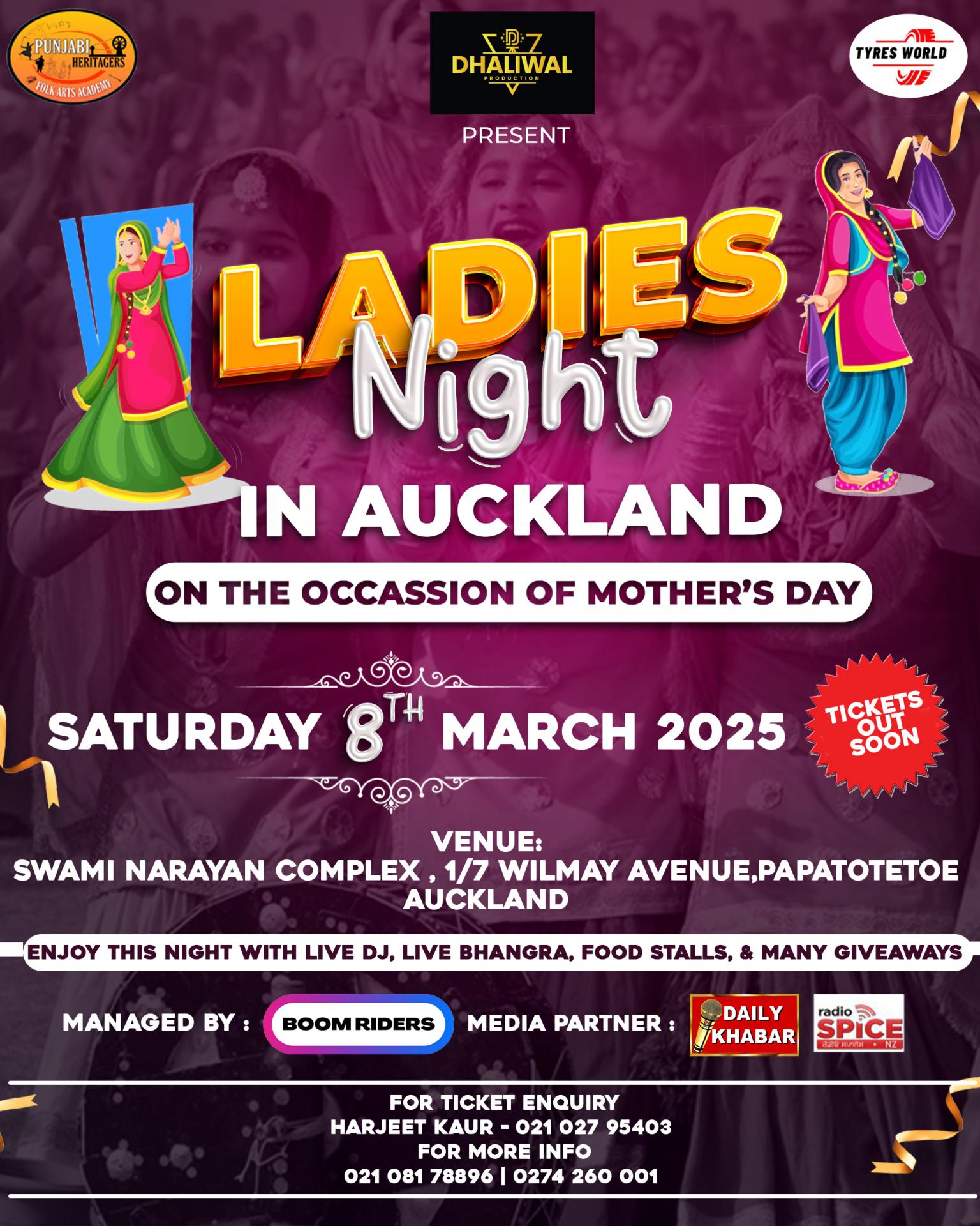 Ladies Night in Auckland